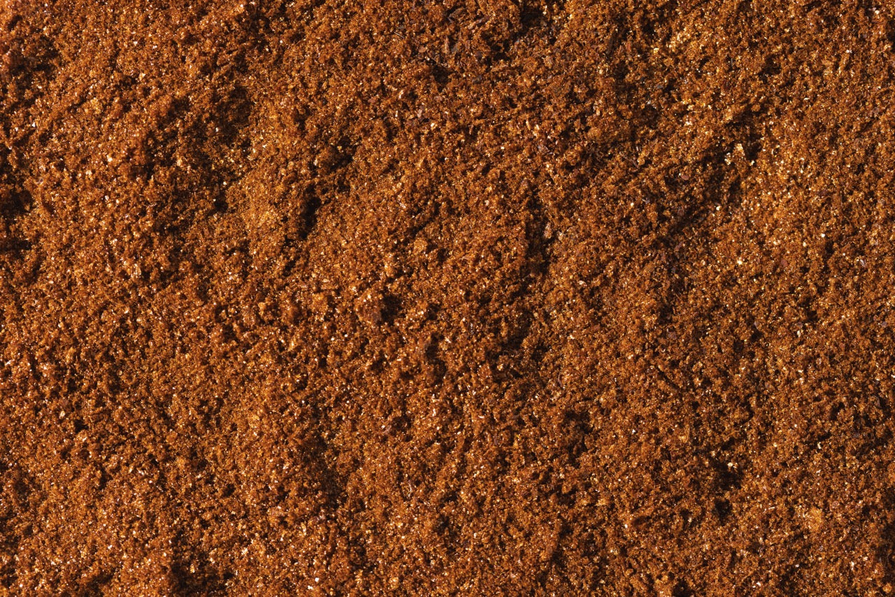 Close up of Compound's Instant Beanless Coffee